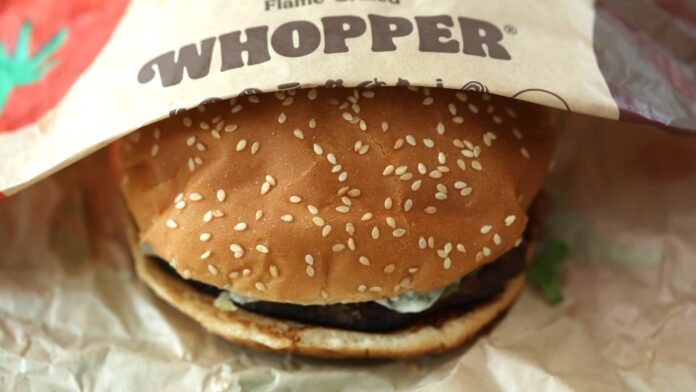Burger King is selling more Whoppers than ever before in early days of its U.S. turnaround