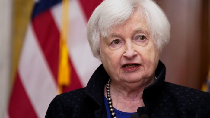 Yellen says U.S. banks may tighten lending and negate need for more Fed rate hikes