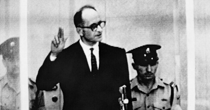 Opinion | Adolf Eichmann Was Ready for His Close-Up. My Father Gave It to Him.