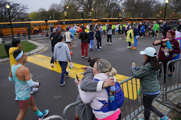 Boston Marathon Live Updates: A Stacked Field of Runners, and a Solemn Anniversary