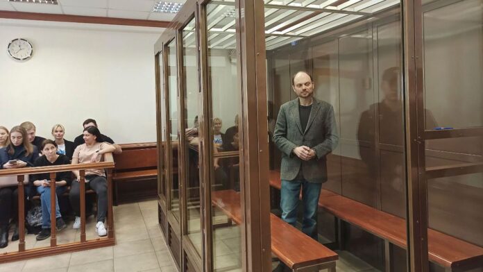 Russia sentences Kara-Murza, Putin critic and Post contributor, to 25 years