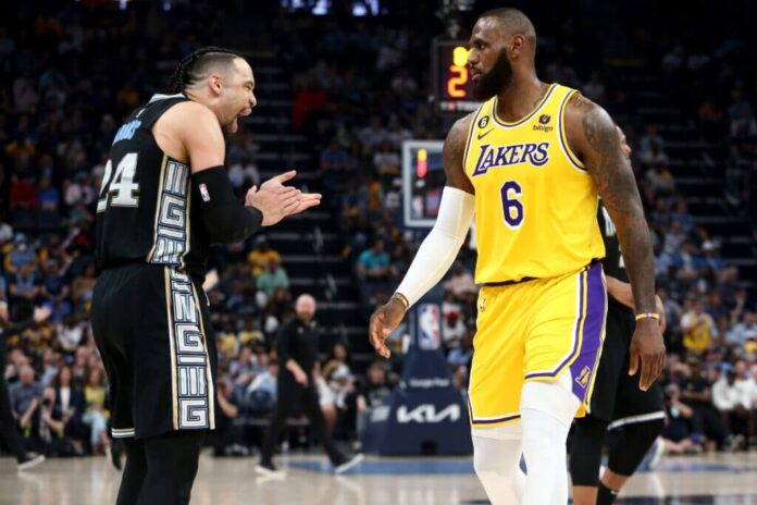 Dillon Brooks calls LeBron James ‘old’ after Grizzlies’ Game 2 win over Lakers: ‘I poke bears’