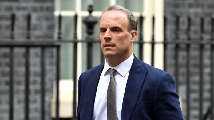 UK Deputy Prime Minister Dominic Raab resigns over bullying investigation